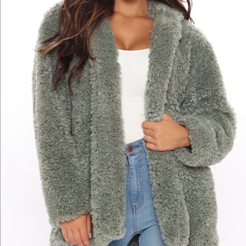 Cali winters Sherpa jacket